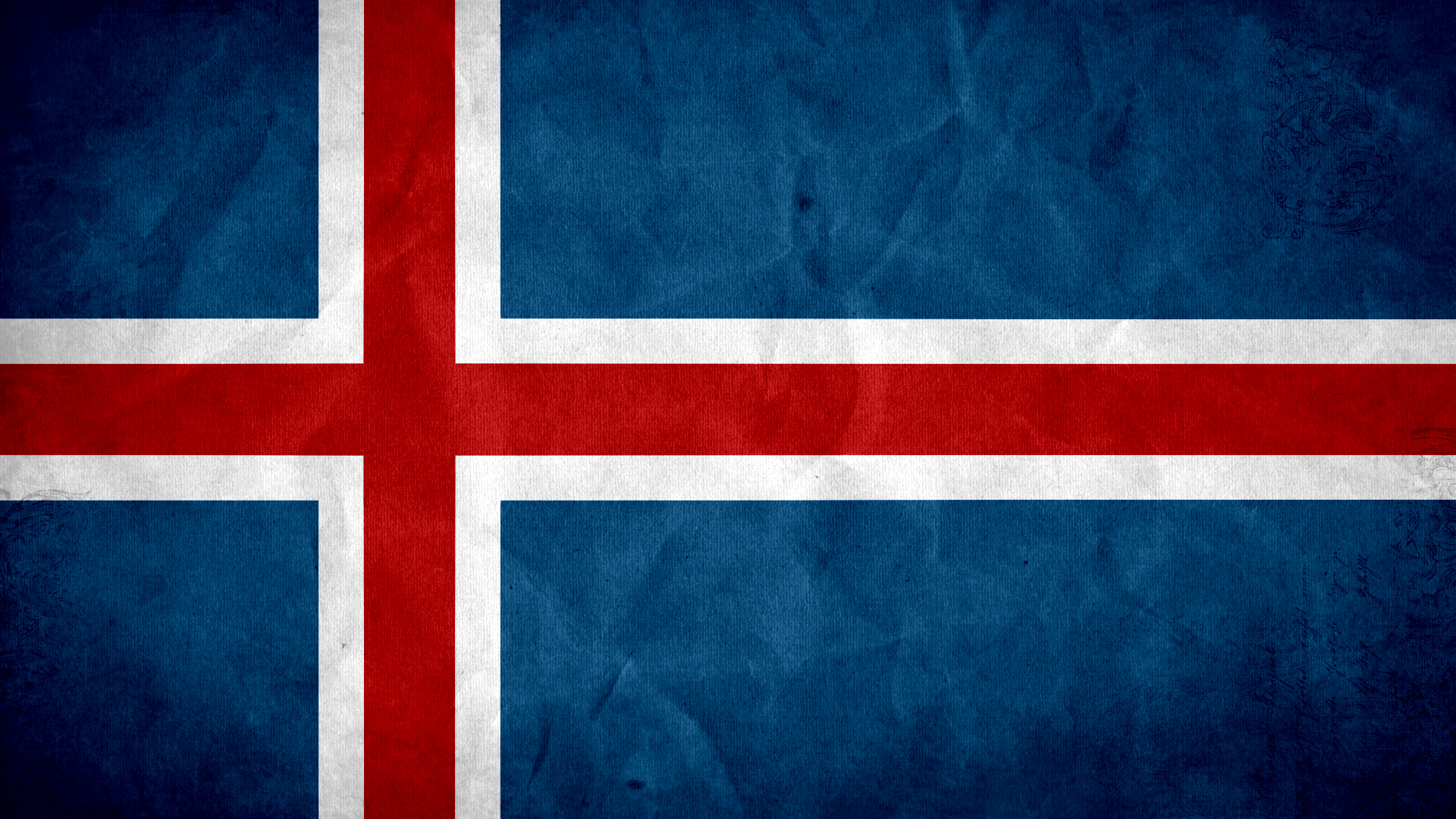 Iceland Flag HD Wallpaper Background Image