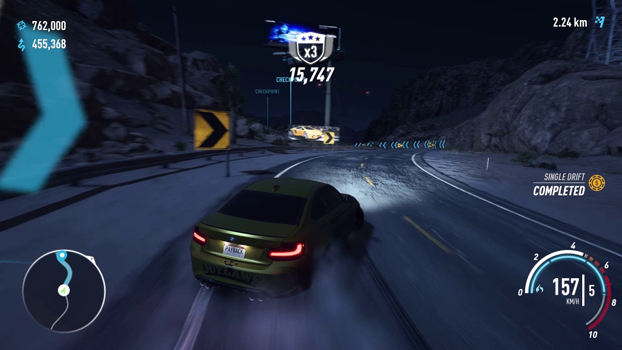 Nfs Payback Drifting 2pac On Background