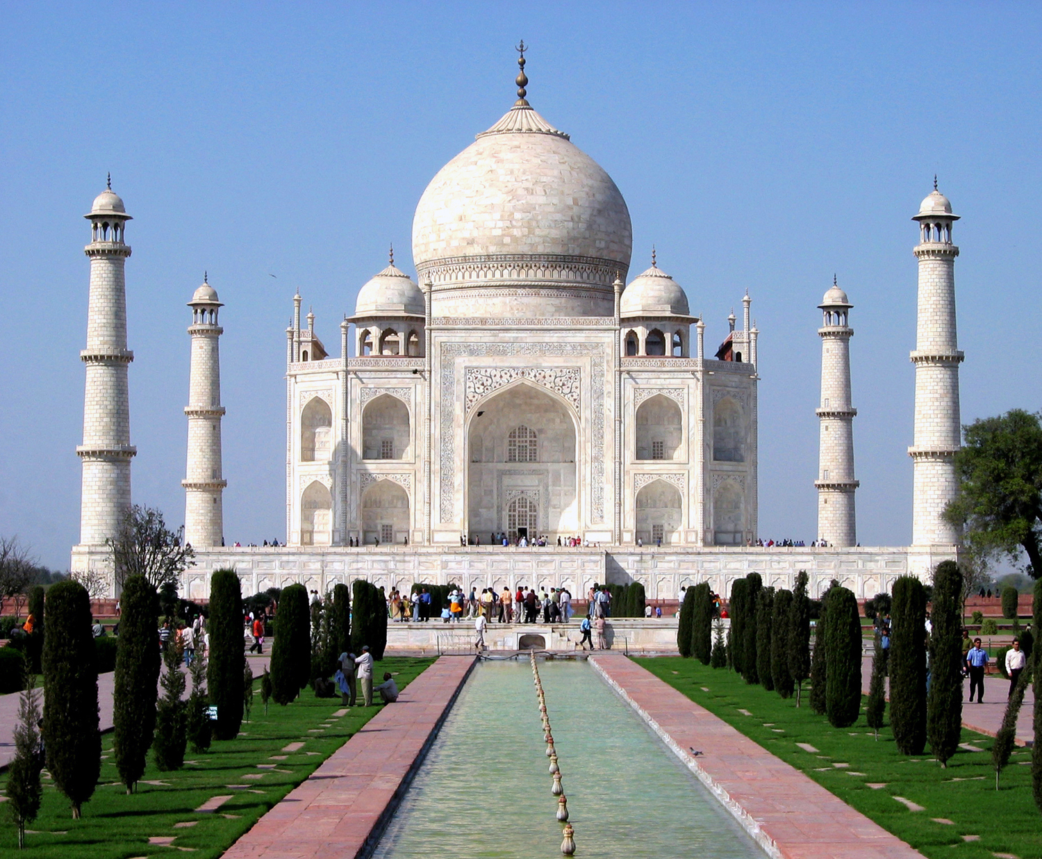 Taj Mahal HD Wallpaper Nature