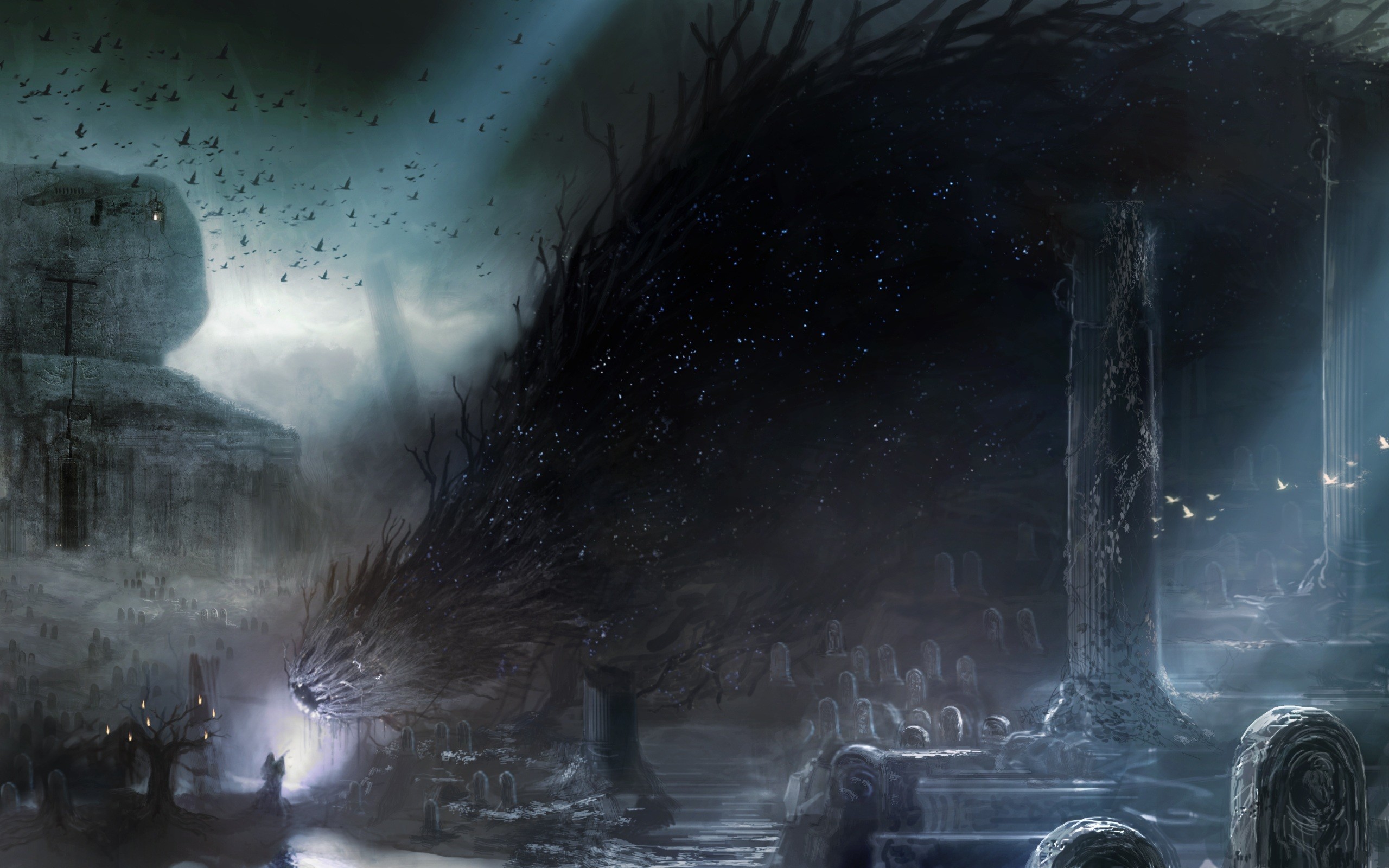 Dark Fantasy Background Image