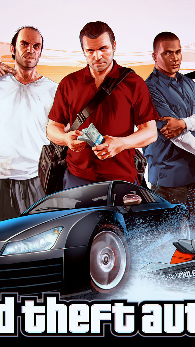 Grand Theft Auto V Wallpaper Iphone