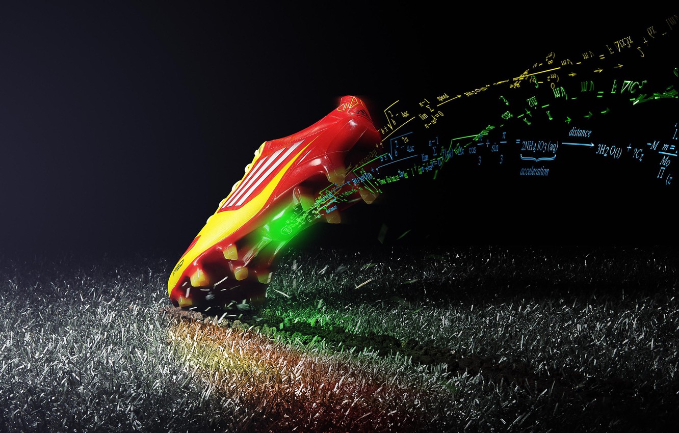 Wallpaper Field Football Science Shoes Formula Adidas