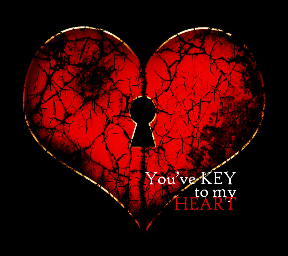 Key To My Heart 960x854 free Screensaver wallpaper
