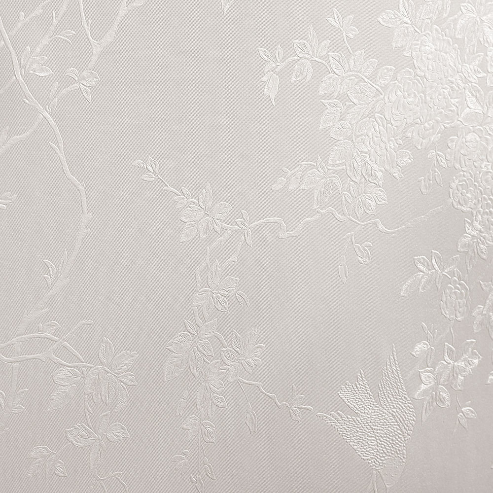 Spring Blossom Silk Shimmer Wallpaper