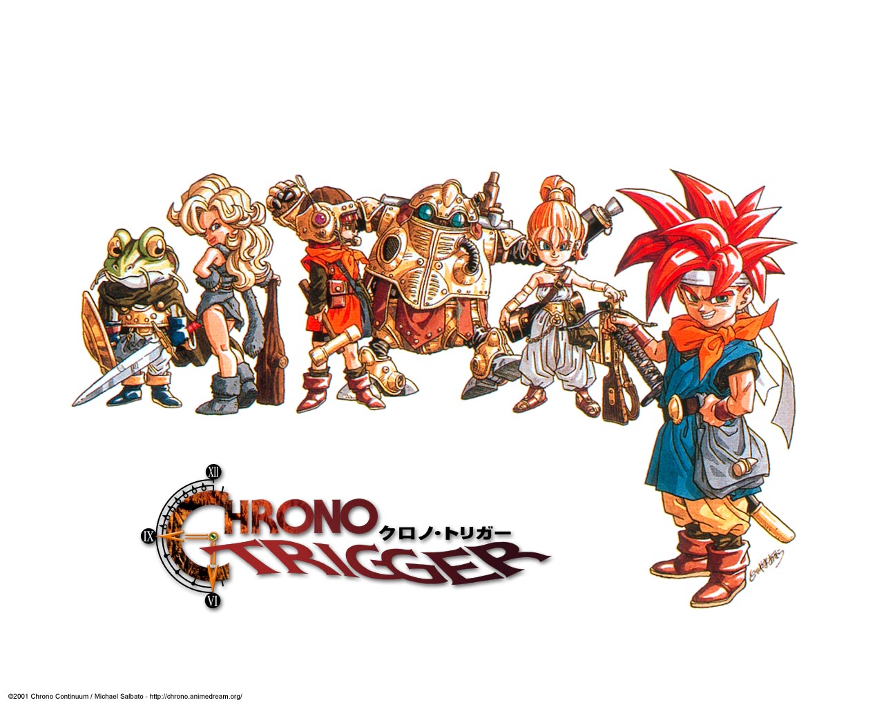 Game Chrono Trigger Wallpaper HD Background Screensavers