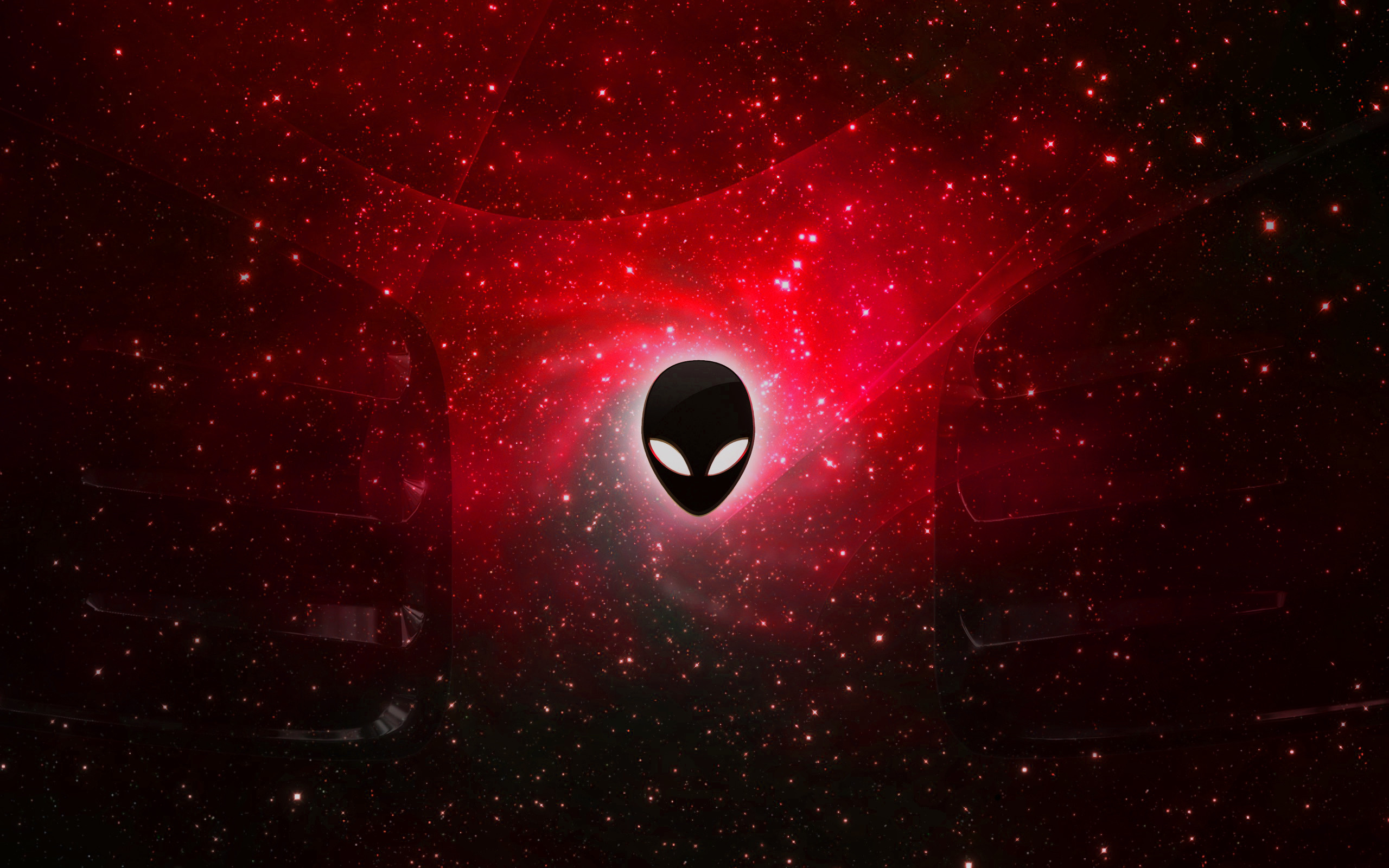 Alienware Red Wallpaper Image