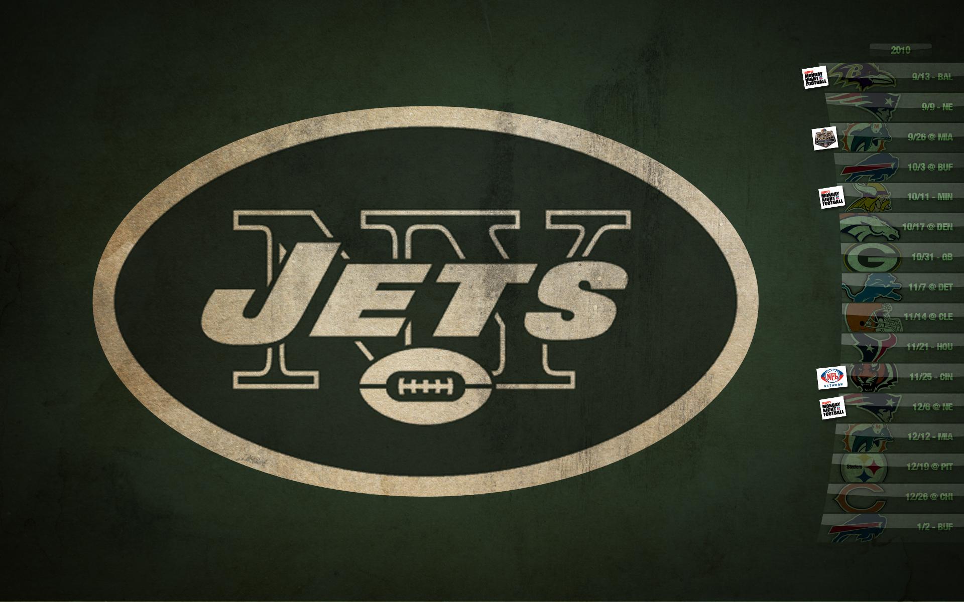 New York Jets Logo Wallpaper