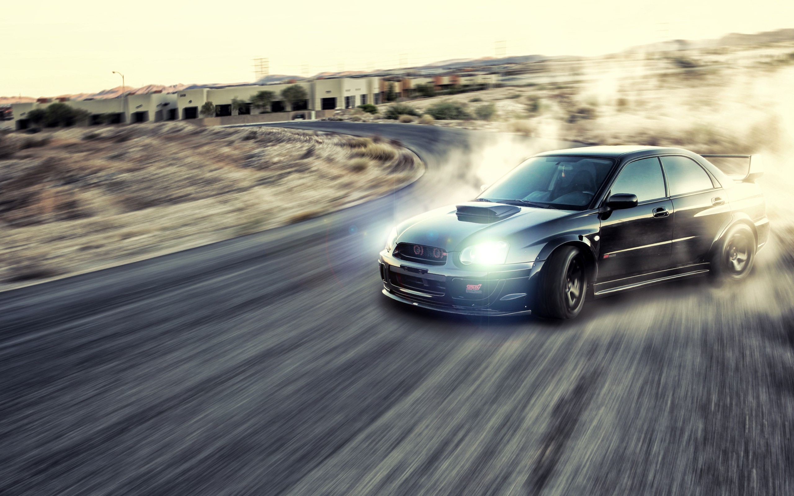 Roads Drifting Races Jdm Subaru Impreza Wrx Sti Speed Wide Wallpaper