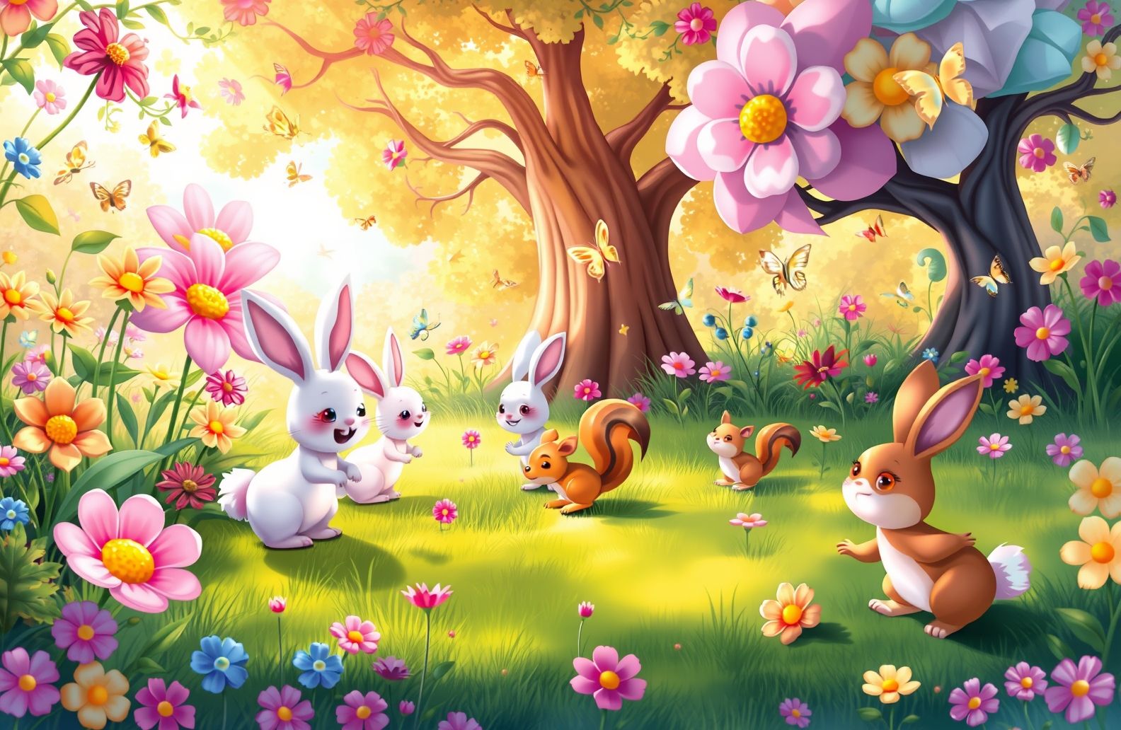 Cute Cartoon Wallpaper For Girls