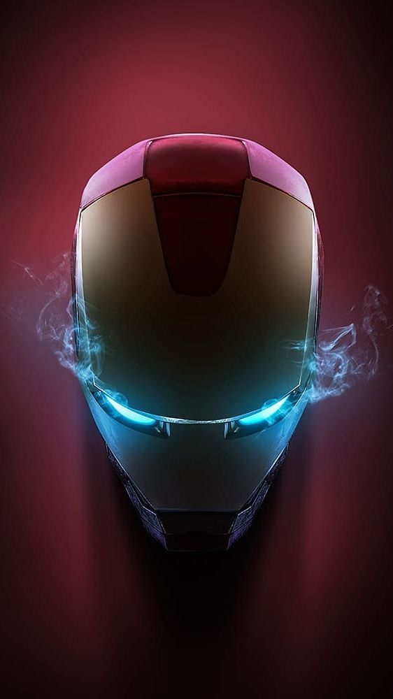 Iron Man Helmet Art HD iPhone Wallpaper Marvel