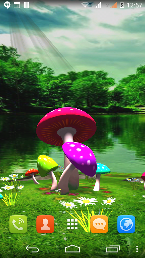 Free download 3D Mushroom Live Wallpaper New Android Apps on Google Play  [506x900] for your Desktop, Mobile & Tablet | Explore 50+ 3D Mushroom  Wallpaper | Mushroom Wallpapers, Infected Mushroom Wallpapers, Mushroom  Cloud Wallpaper