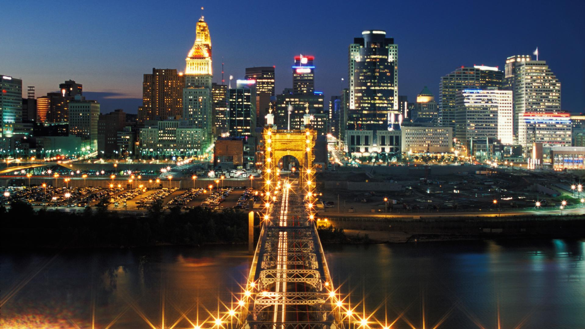 Cincinnati Skyline HD Wallpaper Wallpaper55 Best