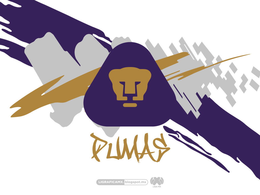 Pumas Unam Logo Wallpaper Ligamx