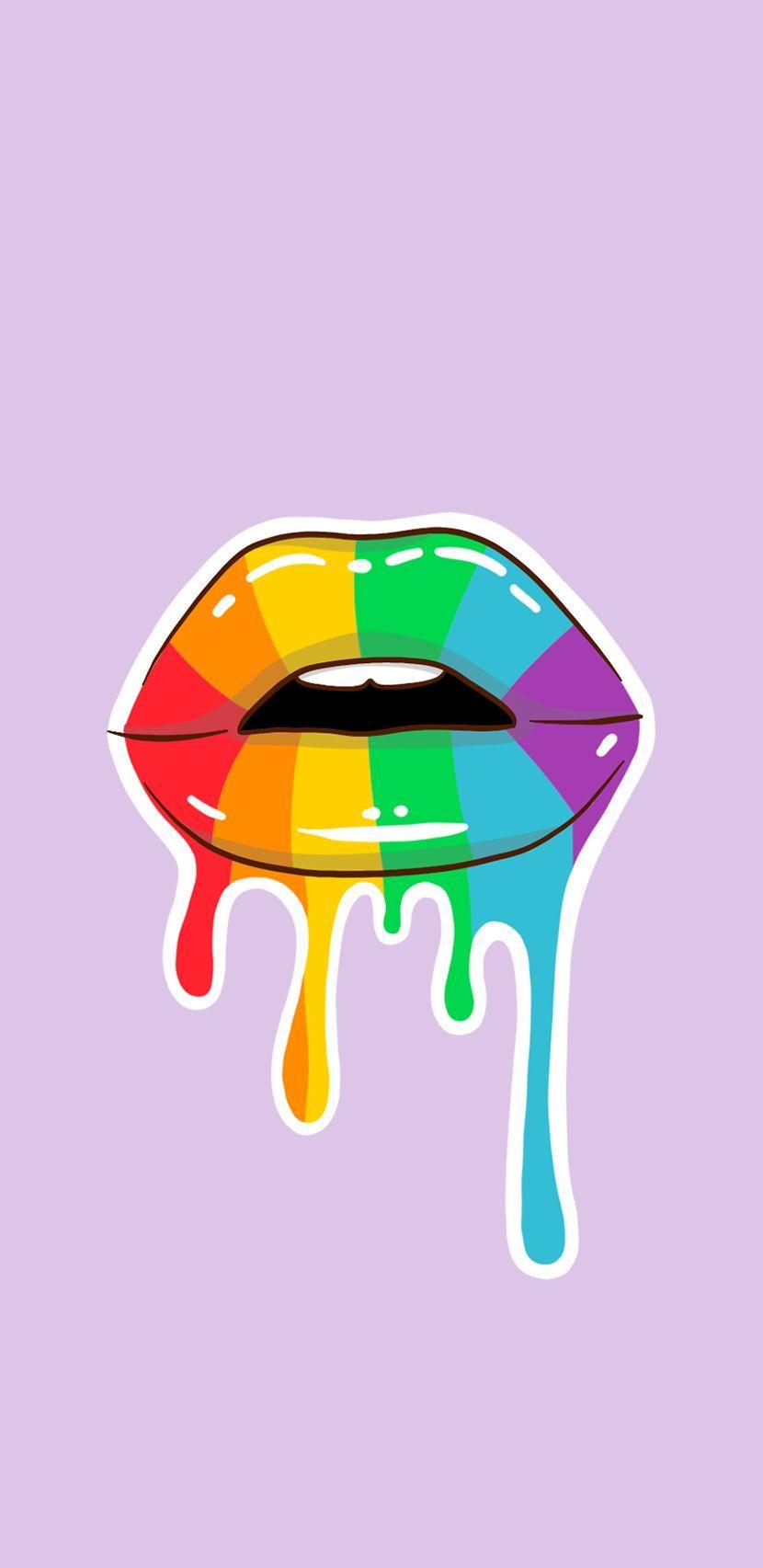 Lgbtq Wallpaper Rainbow iPhone Lgbt Pride Art Gay