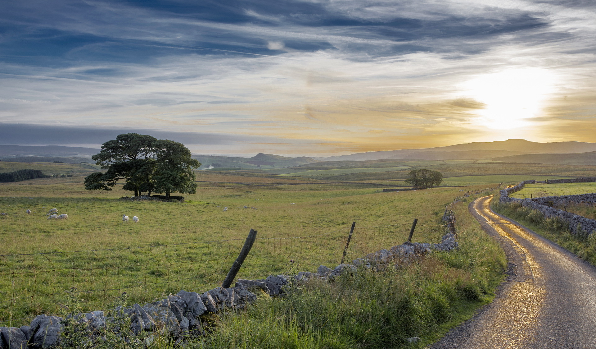 British Countryside Wallpaper