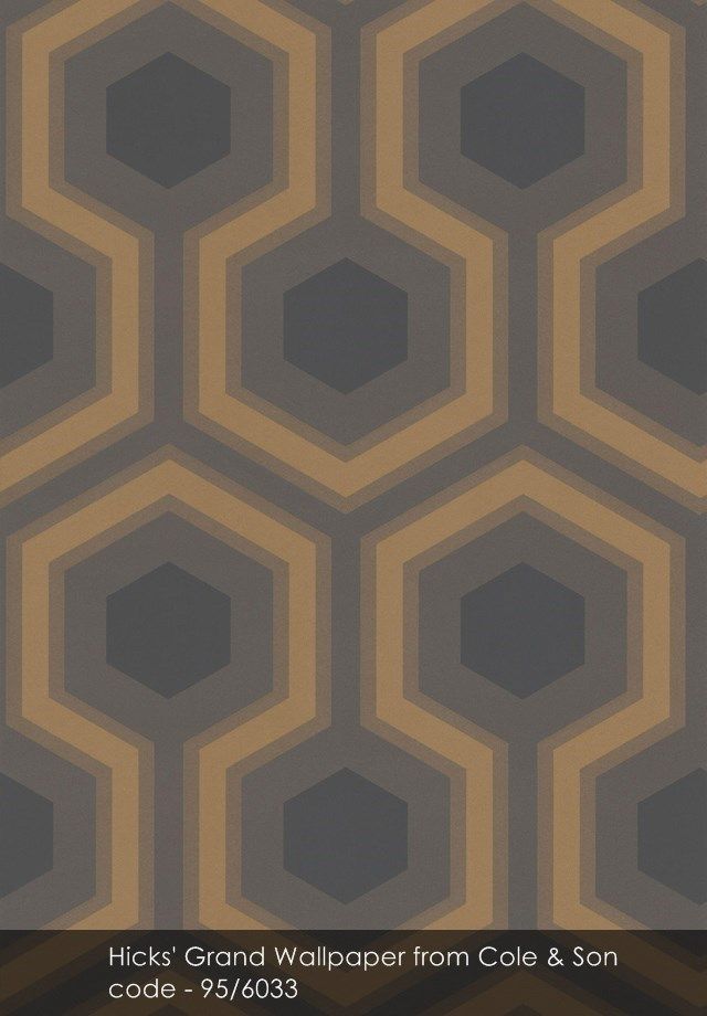 Hicks Grand wallpaper from Cole Son Up Luxing Pinterest