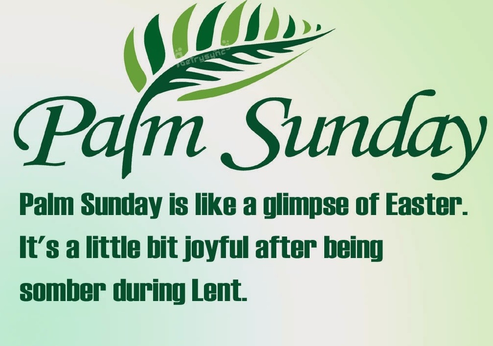 Quotes Palm Sunday Wallpaper Happy