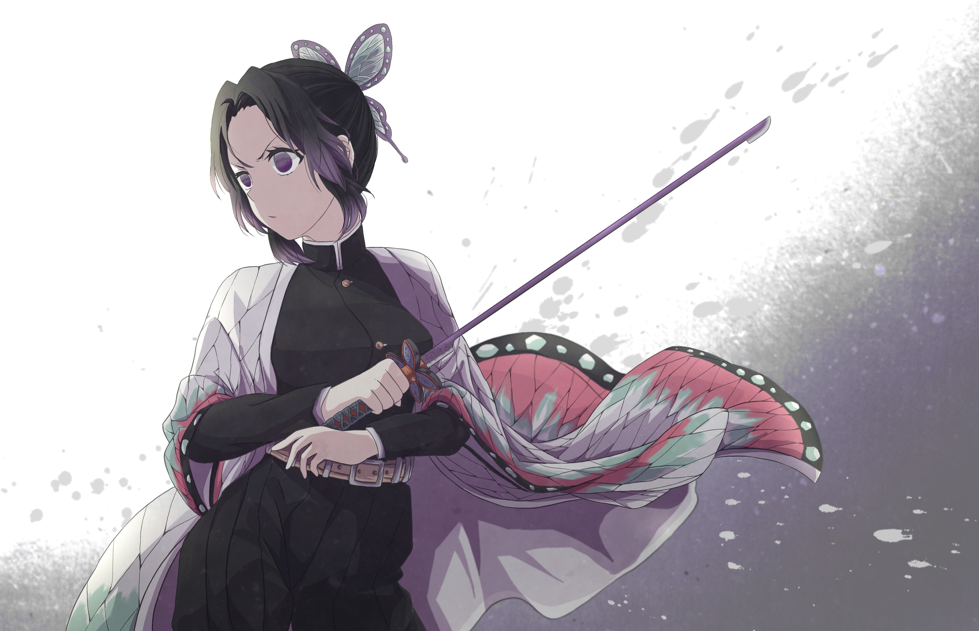 Shinobu Kocho HD Demon Slayer Wallpaper By