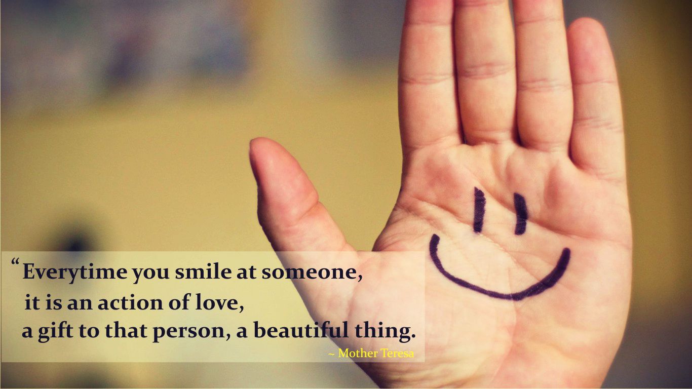 Tumblr Smile Quotes Wallpapers