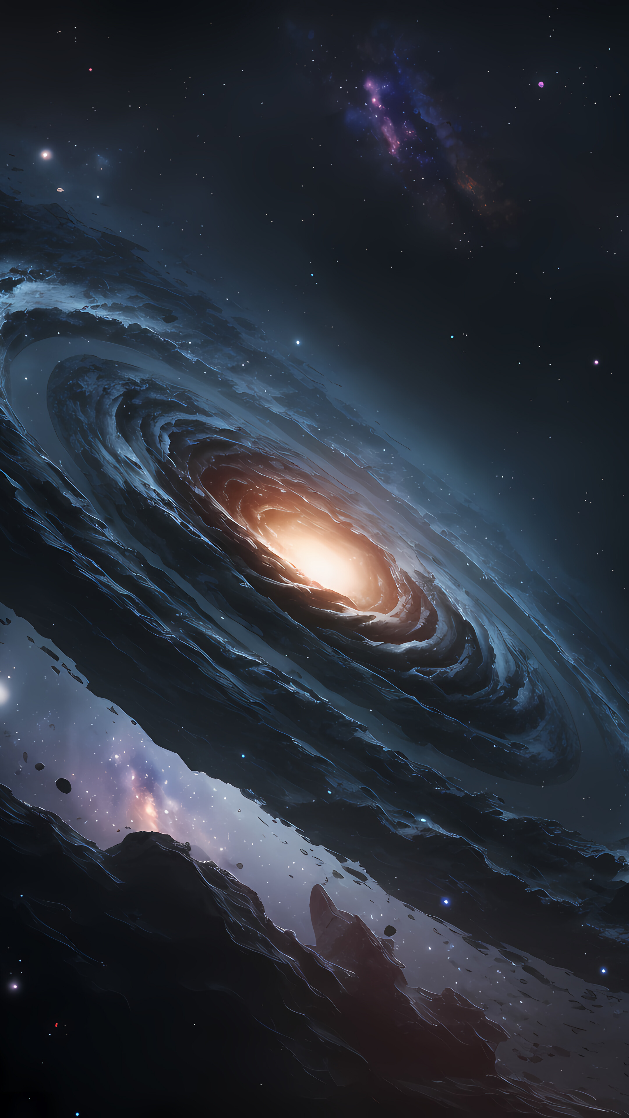 Space Stars Background HD Wallpaper