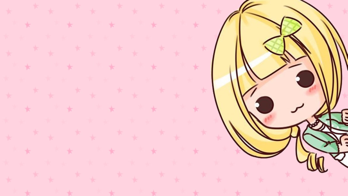 Wallpaper Kawaii Curious Girl By Besersilady