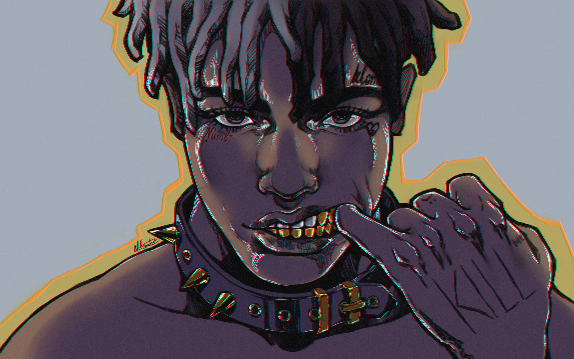 Xxxtentacion Anime Cartoon Wallpaper