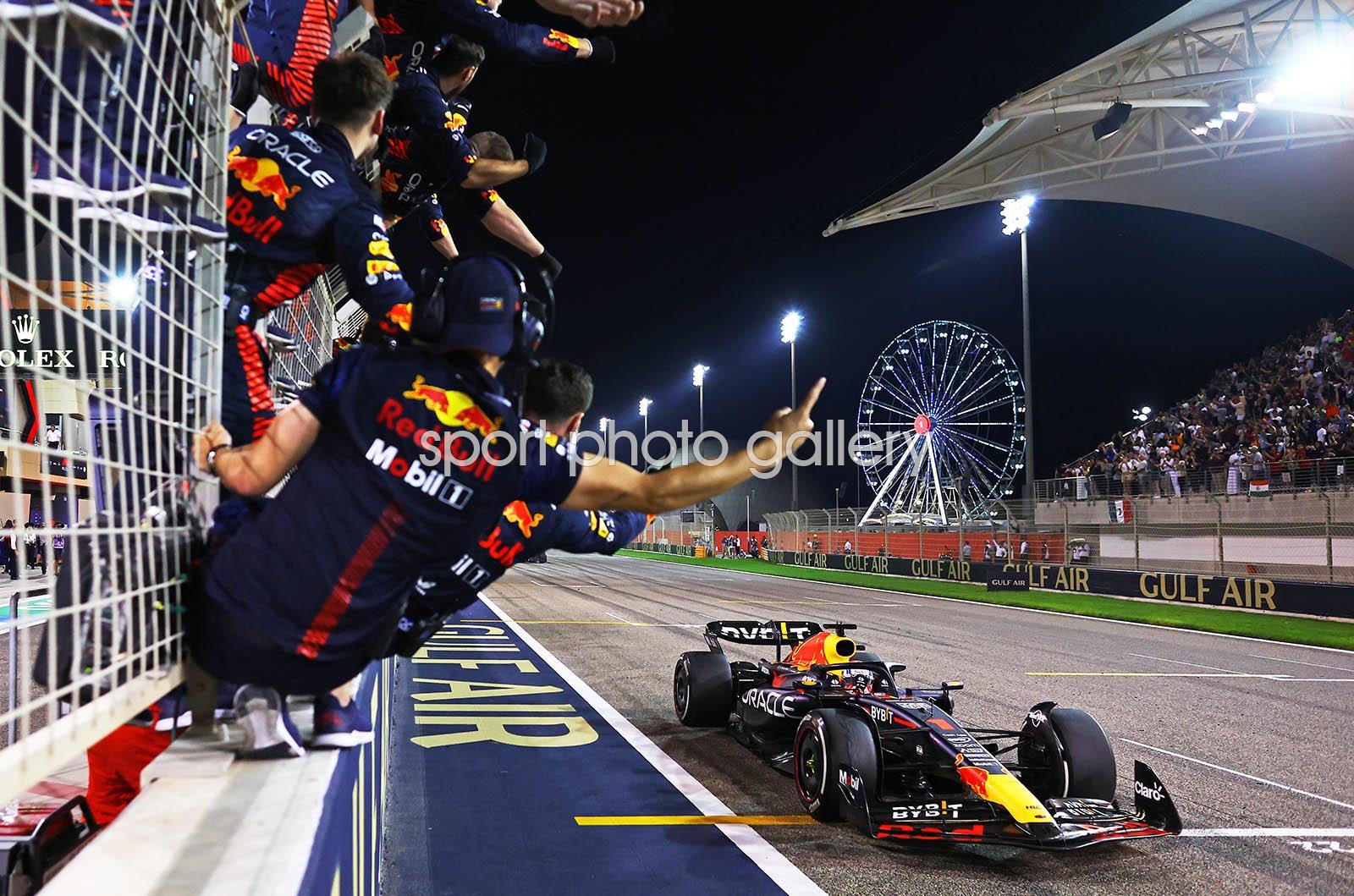 Max Verstappen Red Bull Racing wins Bahrain F1 Grand Prix