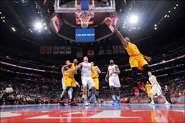 Cavaliers At Los Angeles Clippers January Cleveland