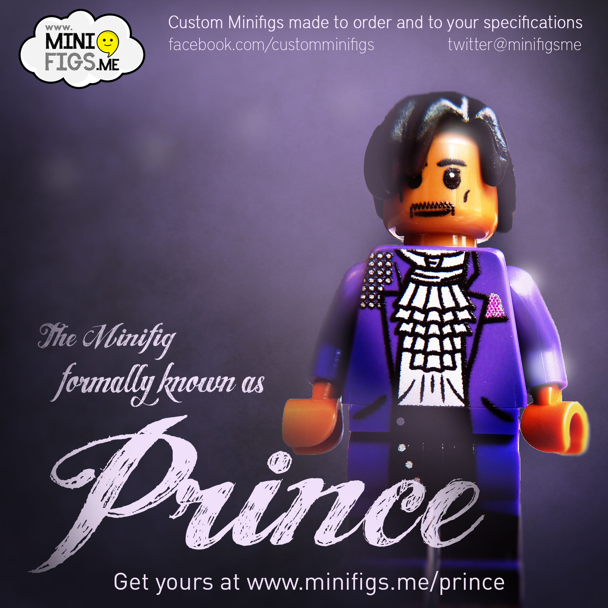 Prince Custom Lego Minifigure Minifigs Me