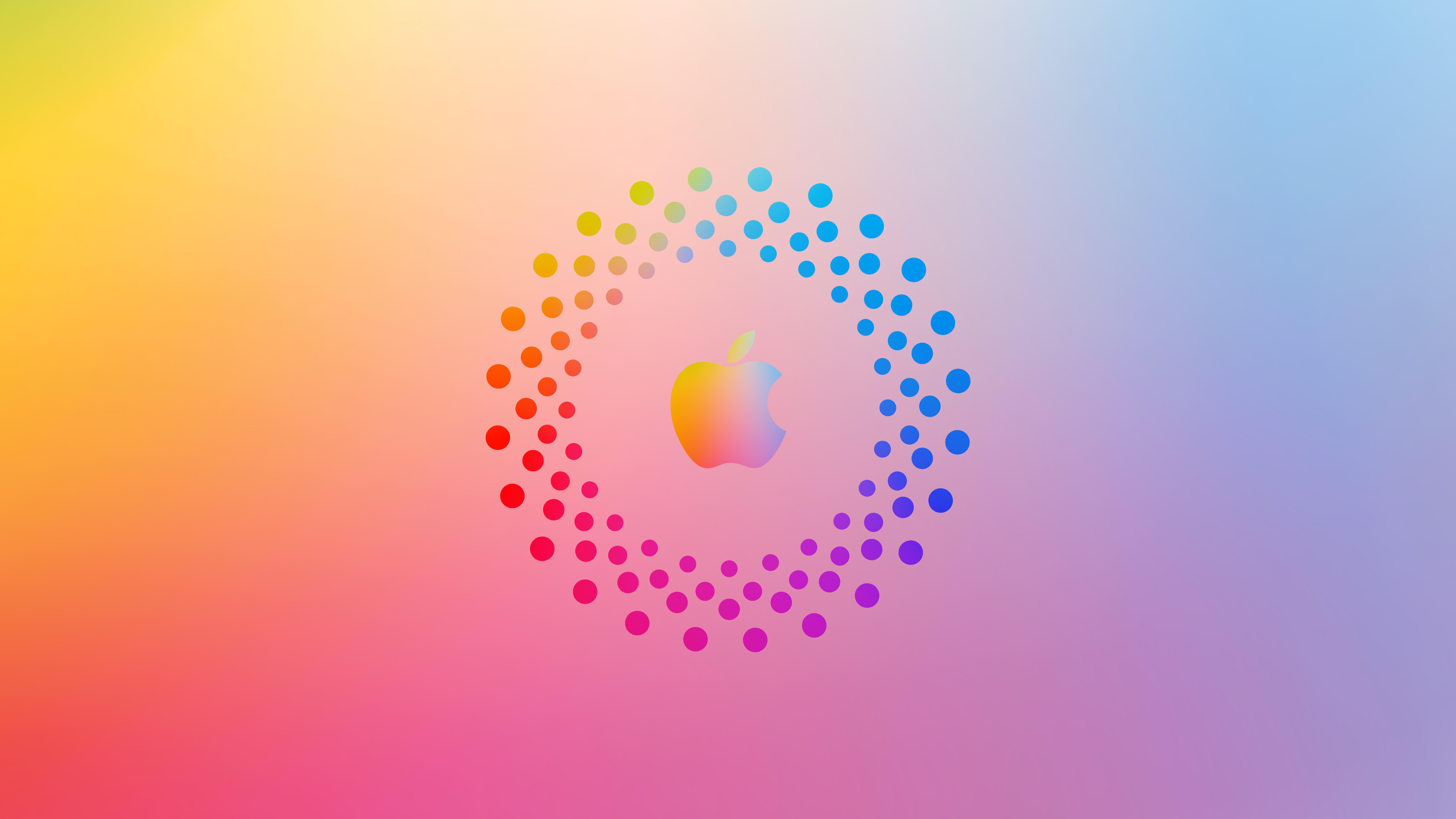 8k Colorful Apple Macos Background Wallpaper 2500g