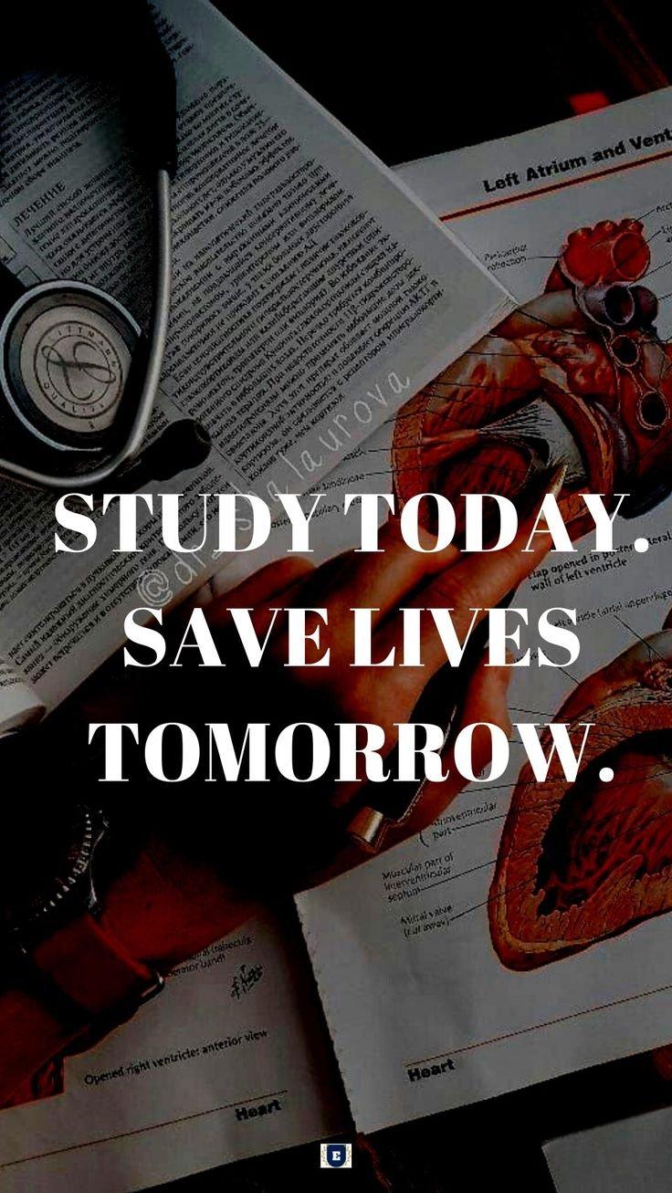 Study Today Save Lives Tomorrow Wallpaper Mobcup