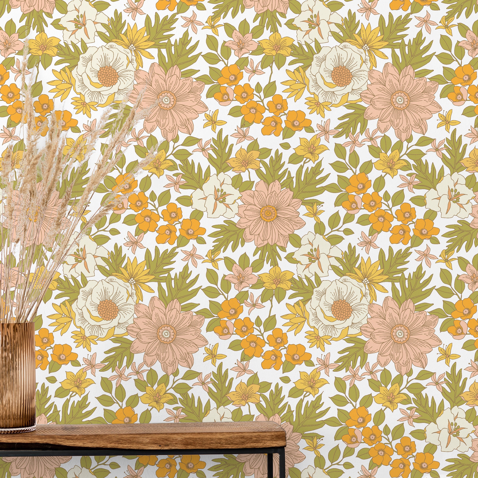 70s Wallpaper Pattern