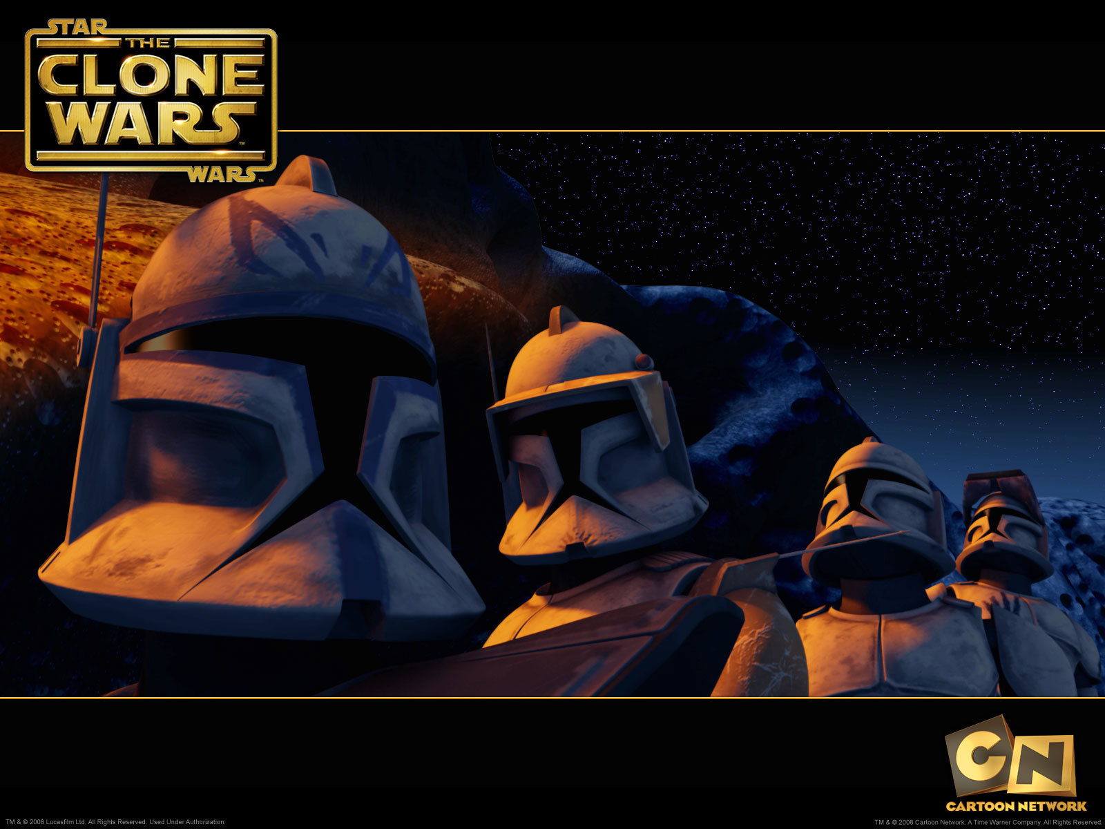 Clone Wars Rookies Star Wallpaper