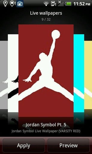 View bigger   Jordan Retro 11 Live Wallpaper for Android screenshot