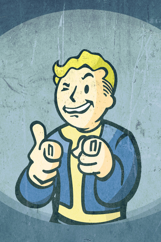 Pipboy Fallout Wallpaper For iPhone