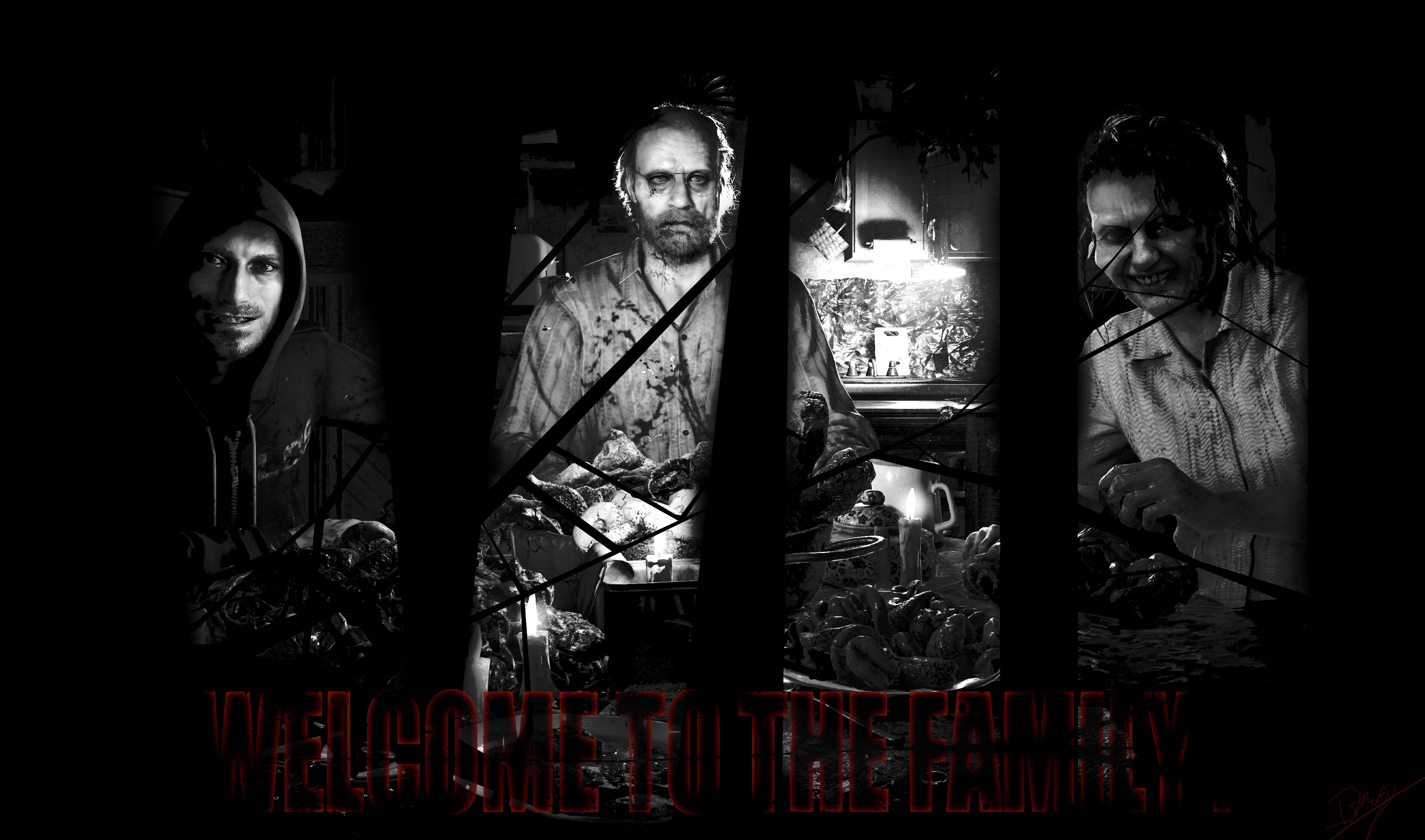 Resident Evil Background Family By French97