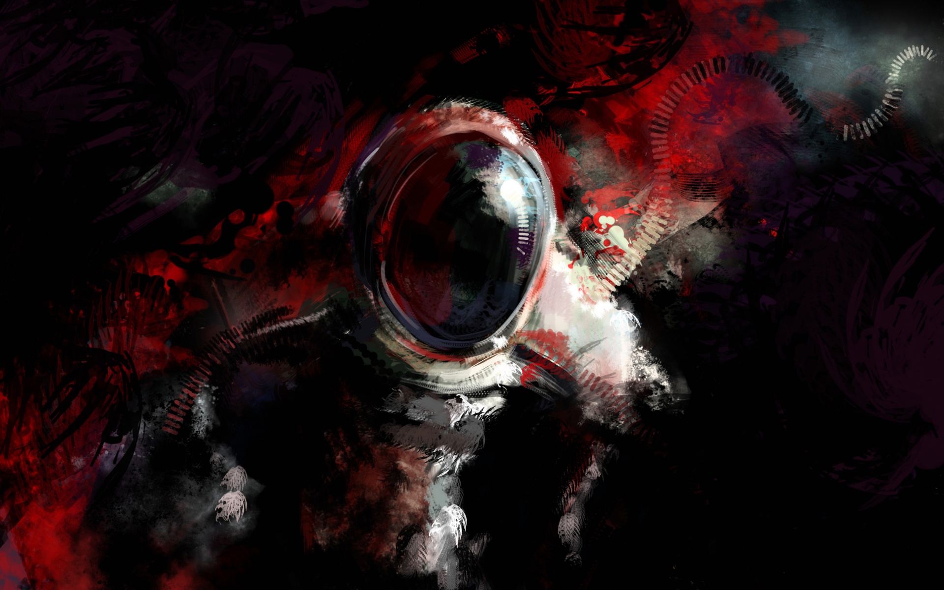 Astronaut in Space Abstract wallpaper Best HD Wallpapers 1920x1200