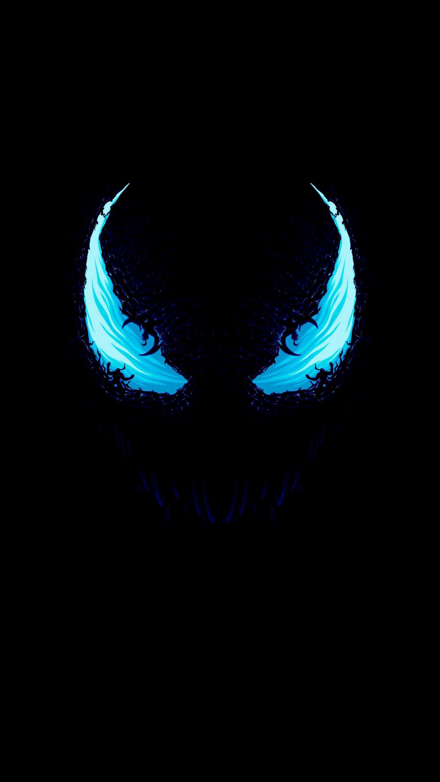 Venom Amoled iPhone Wallpaper
