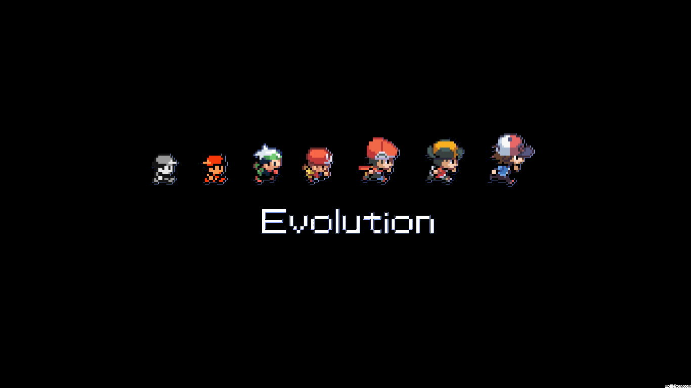Pokemon Evolution Wallpaper Top
