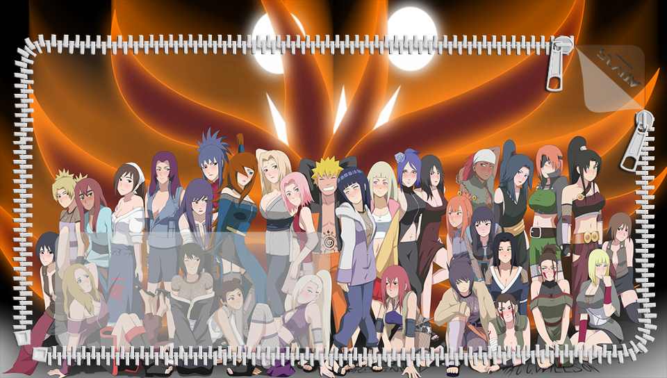 Naruto Harem Ps Vita Wallpaper Themes And
