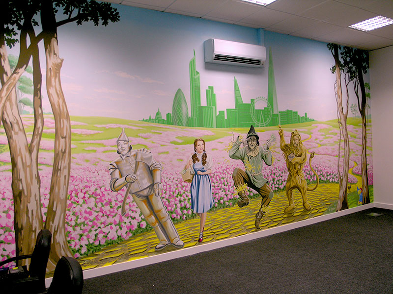 42+] Wizard of Oz Wallpaper Mural