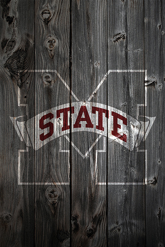 Mississippi State Bulldogs Wood Iphone Background Photo