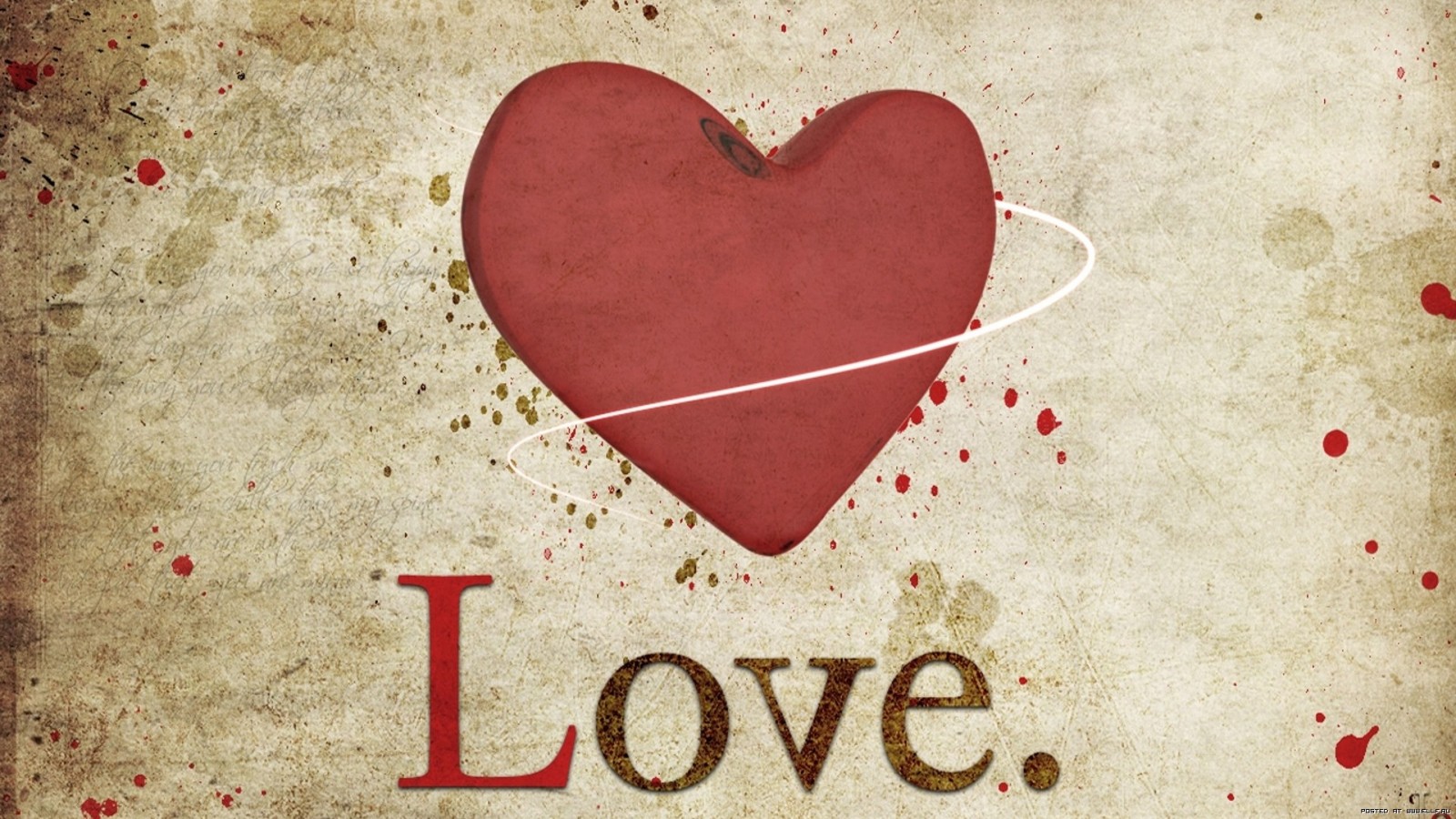 Valentine Love Heart For Desktop HD Wallpaper Of