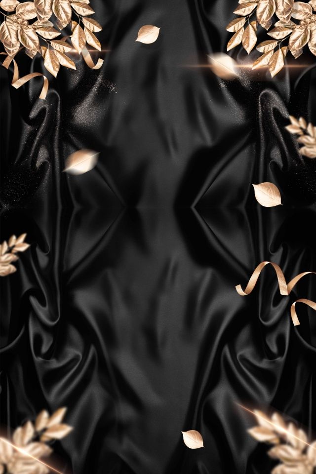 Aesthetic Wallpaper Black Gold