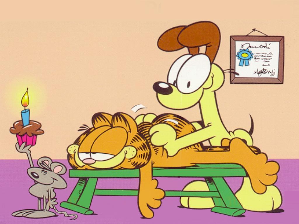 Garfield The Cat Famous Cartoon Charater Photos And Wallpaper