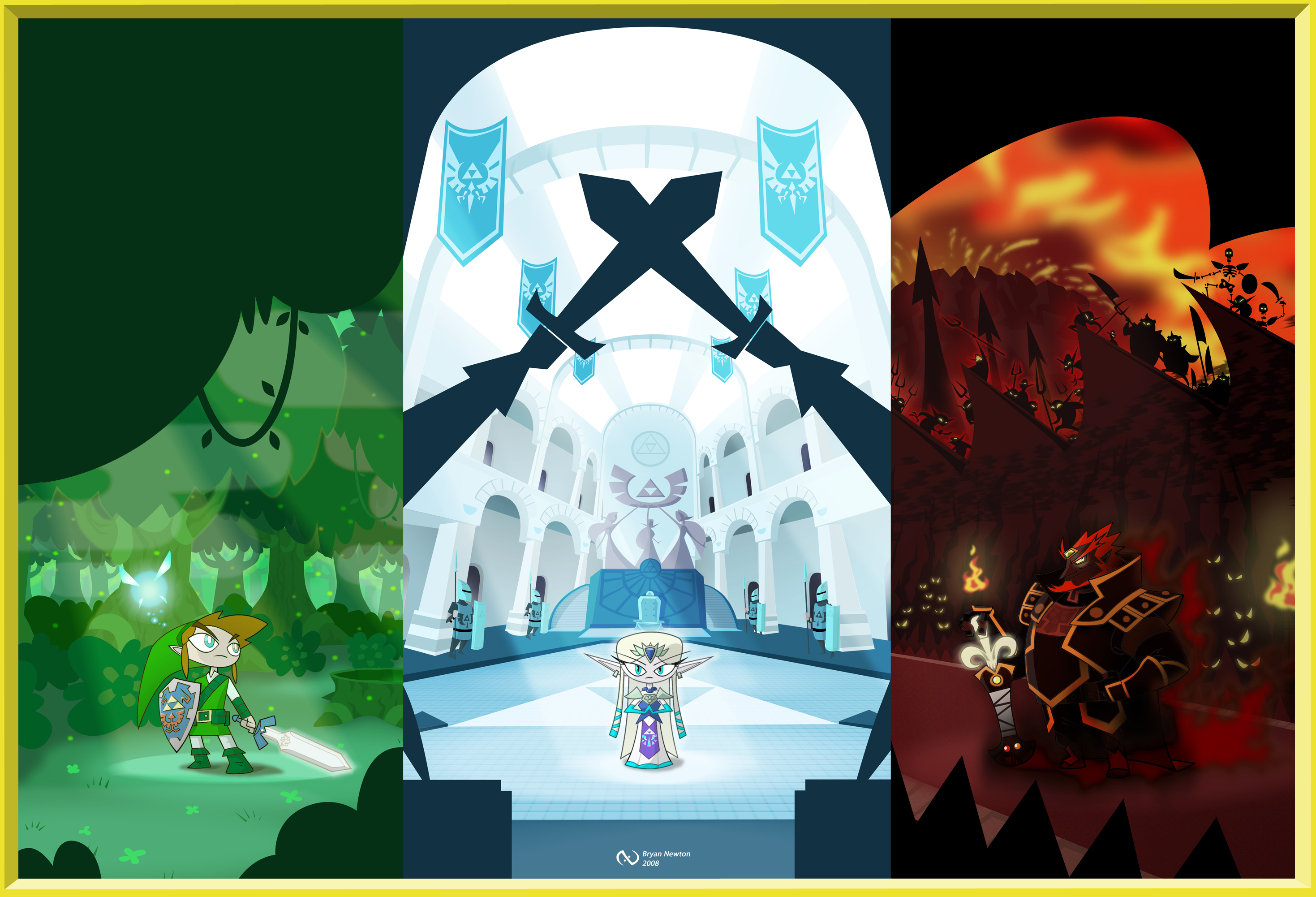 Epic Zelda Background Wallpaper