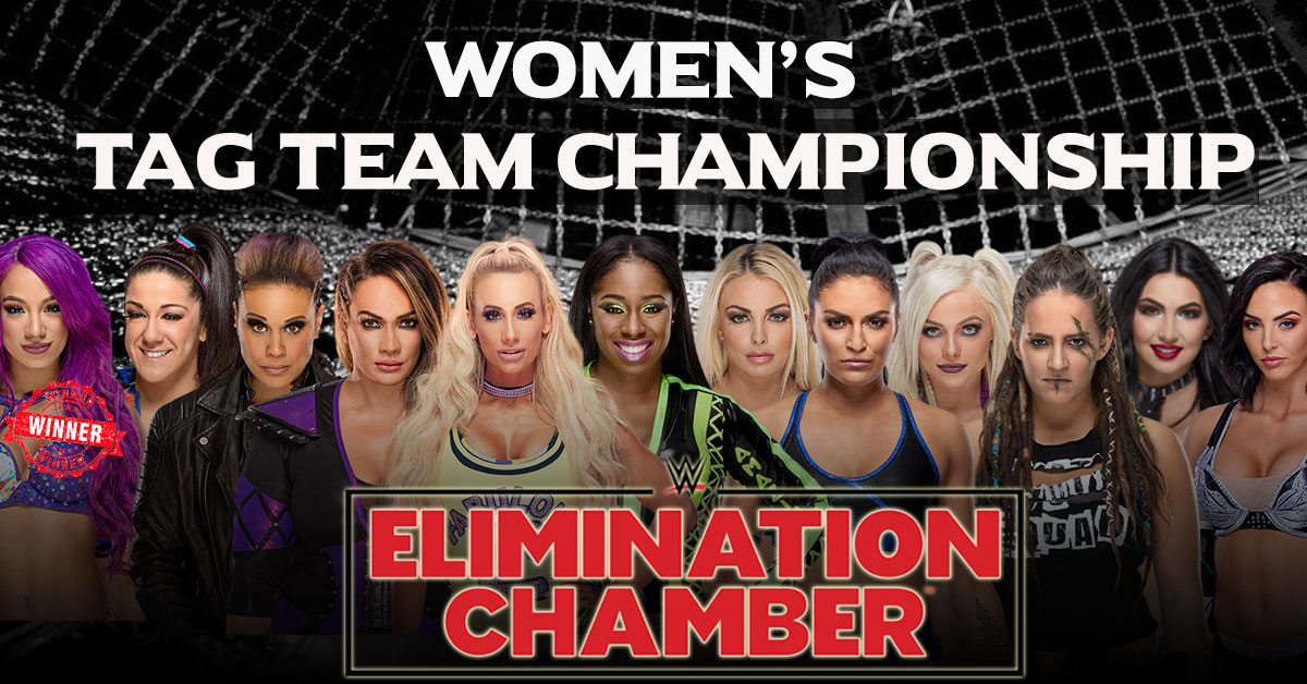Elimination Chamber Full Match Card