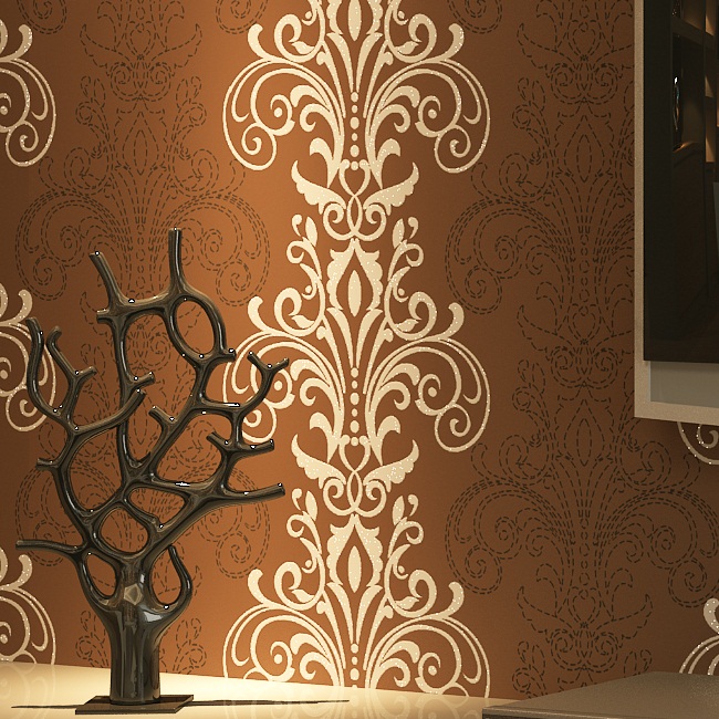 Free download Printing European Classic Vintage Glitter Wall Covering