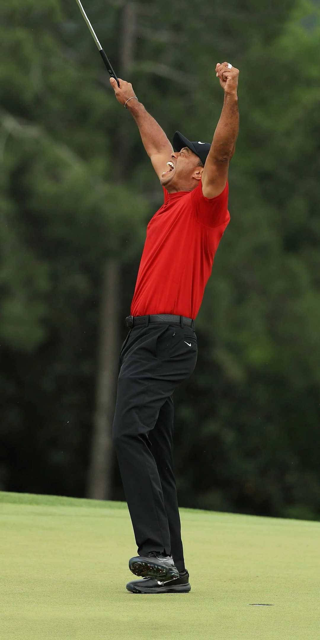 Golf Player Win iPhone Wallpaper