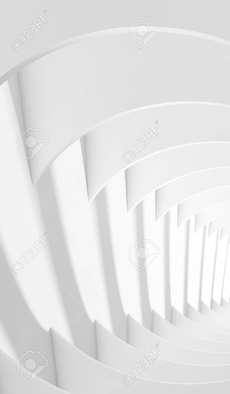 Abstract White Contemporary Minimal Architecture Background Useful